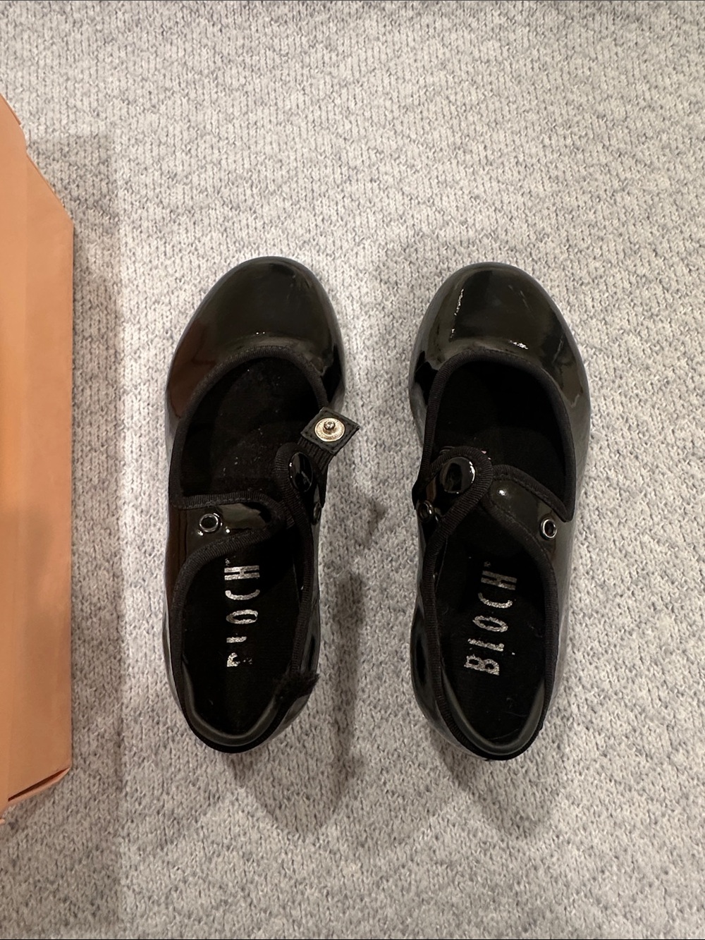Bloch Black Patent Mary Jane Dance Flats